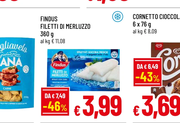 FINDUS FILETTI DI MERLUZZO