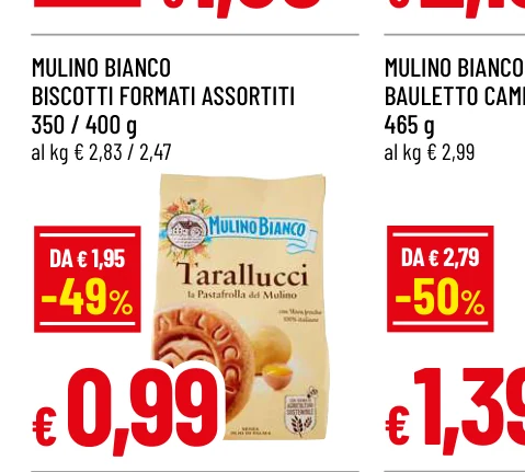 BISCOTTI FORMATI ASSORTITI - Mulino Bianco