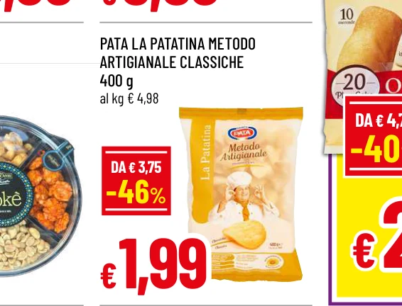 LA PATATINA METODO ARTIGIANALE CLASSICHE - Pata