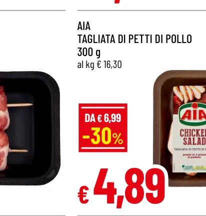 TAGLIATA DI PETTI DI POLLO - Aia