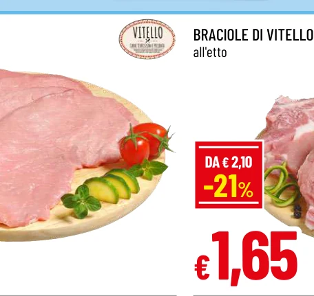 BRACIOLE DI VITELLO