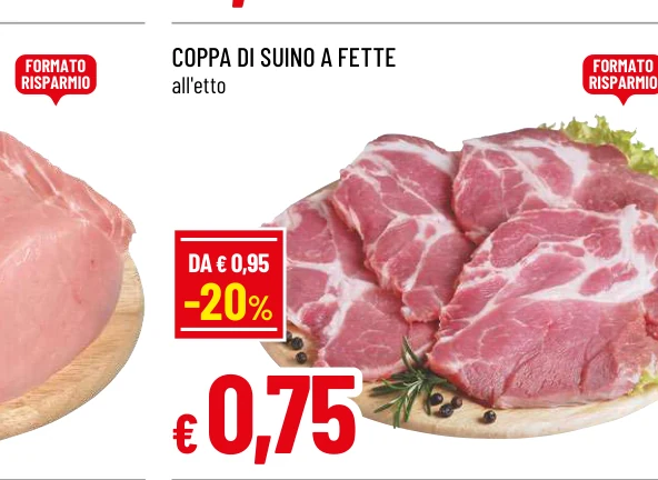 FORMATO RISPARMIO COPPA DI SUINO A FETTE