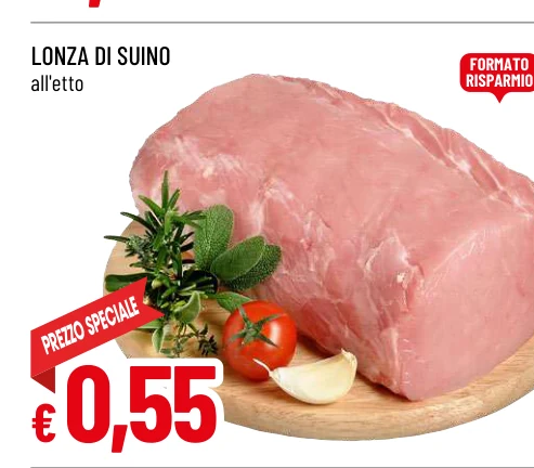 FORMATO RISPARMIO LONZA DI SUINO