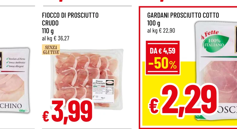 FIOCCO DI PROSCIUTTO CRUDO