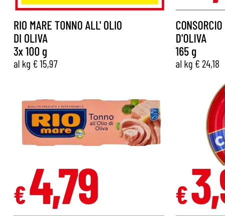 TONNO ALL' OLIO DI OLIVA - Rio Mare
