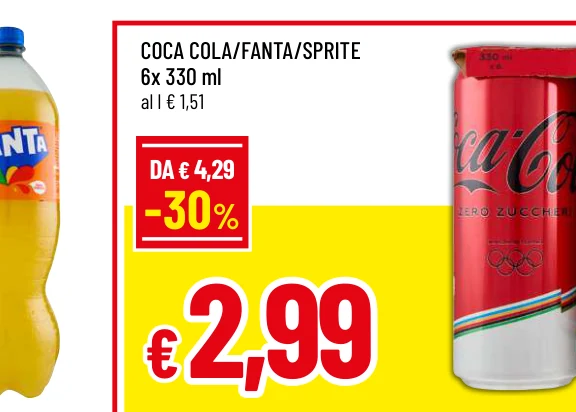 COCA COLA/FANTA/SPRITE - Coca-Cola