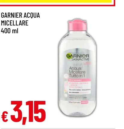 GARNIER ACQUA MICELLARE