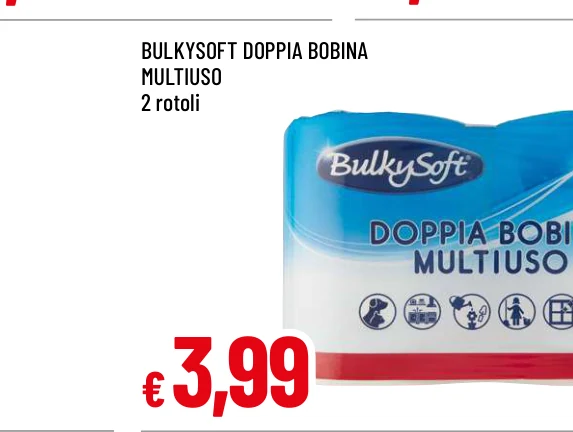 BULKYSOFT DOPPIA BOBINA MULTIUSO