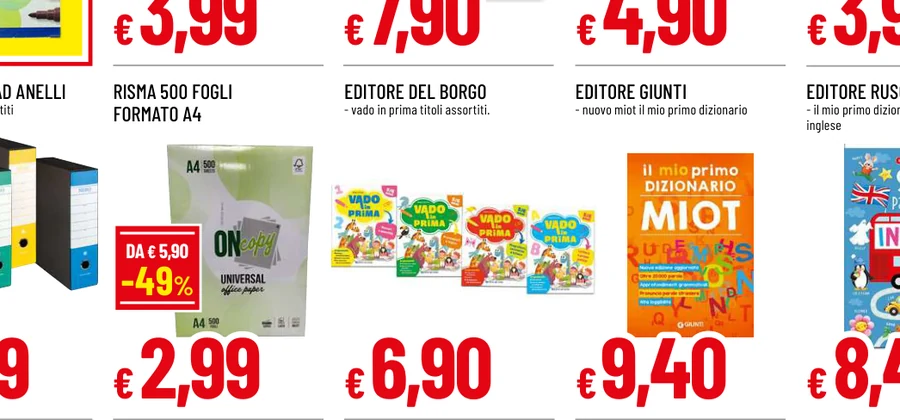 EDITORE DEL BORGO - vado in prima titoli assortiti.
