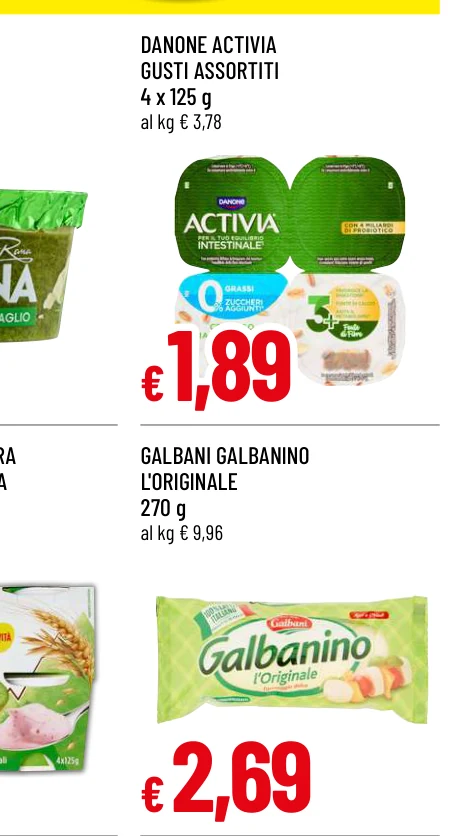 ACTIVIA GUSTI ASSORTITI - Danone