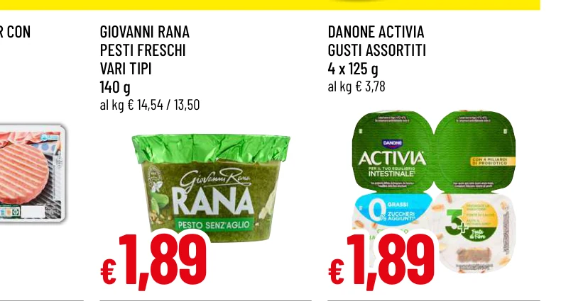 PESTI FRESCHI VARI TIPI - Giovanni Rana