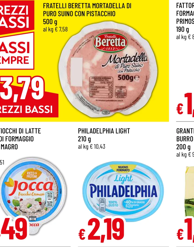 MORTADELLA DI PURO SUINO CON PISTACCHIO - Fratelli Beretta