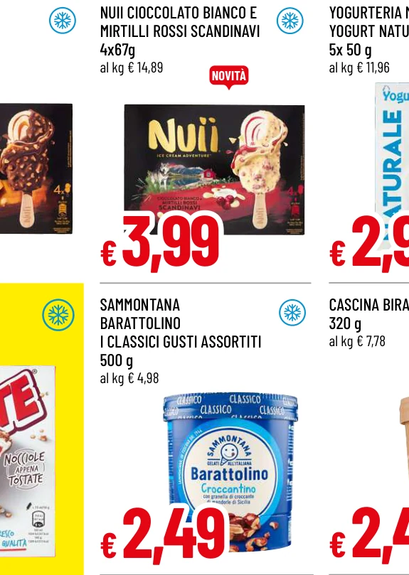 NUII CIOCCOLATO BIANCO E MIRTILLI ROSSI SCANDINAVI