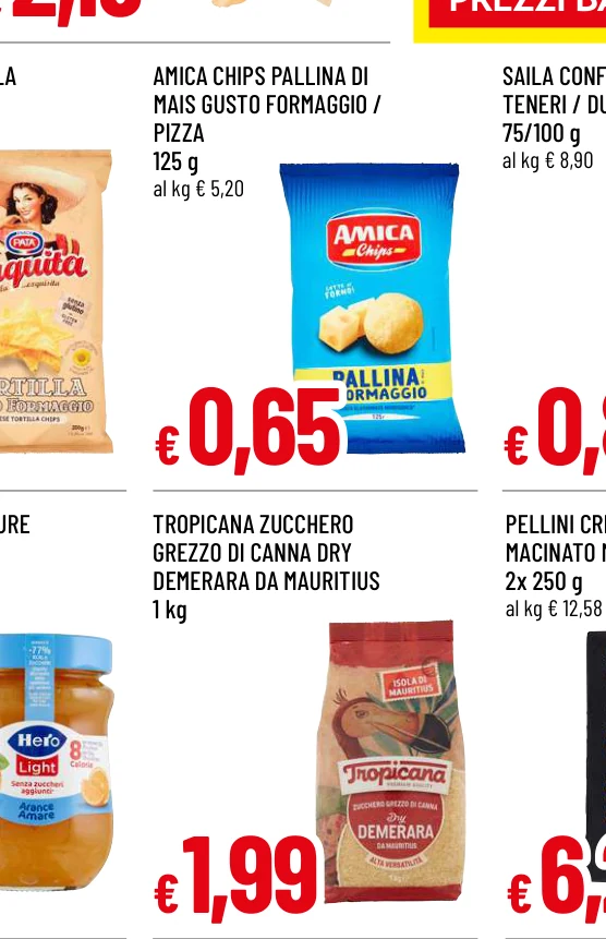 PALLINA DI MAIS GUSTO FORMAGGIO / PIZZA - Amica Chips