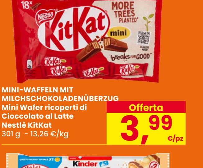 Mini KitKat 301 g