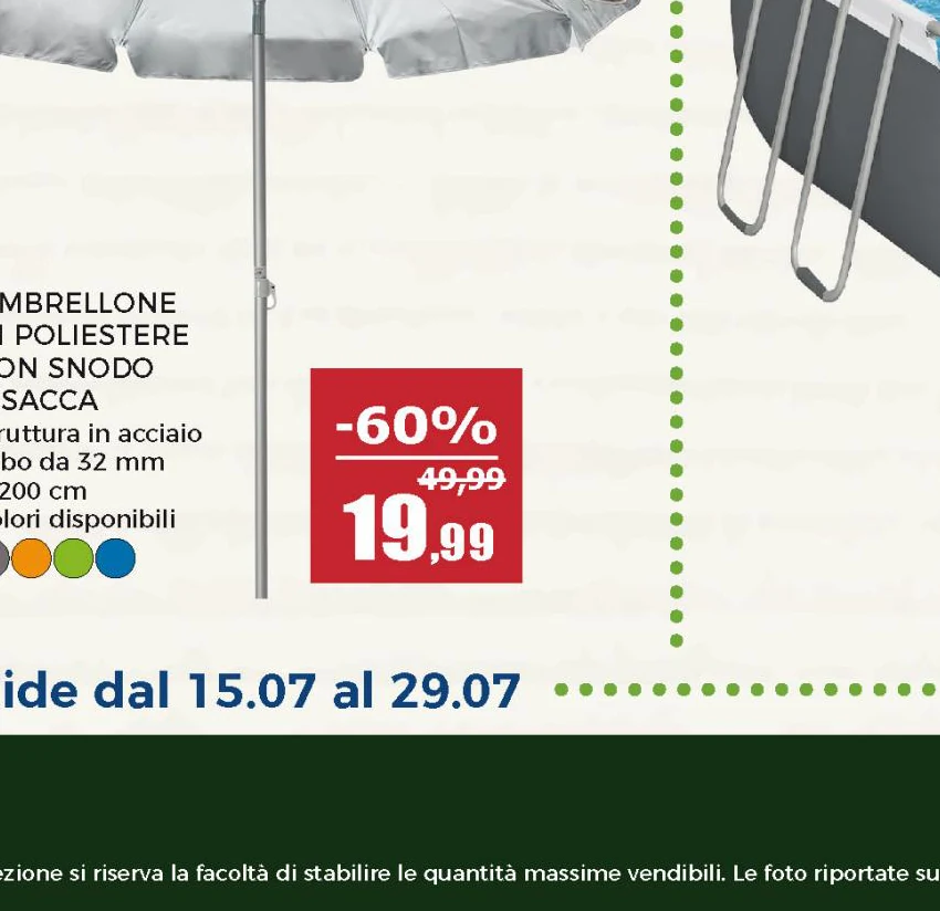 Zaino in Poliestere 25 Litri