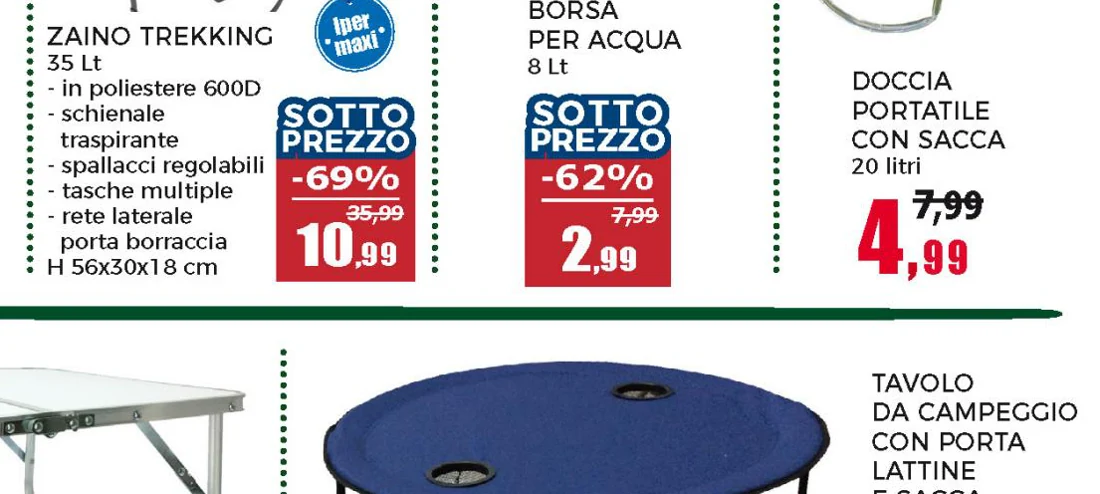 Zaino Trekking 35 Litri