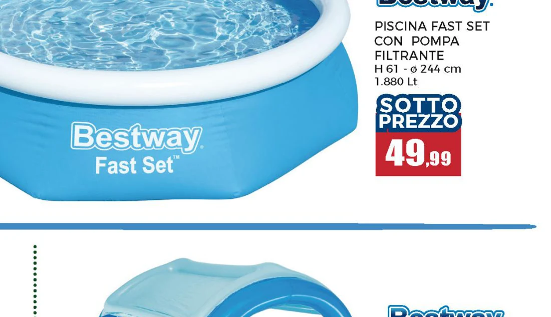 Piscina Fuori Terra Gonfiabile Fast Set