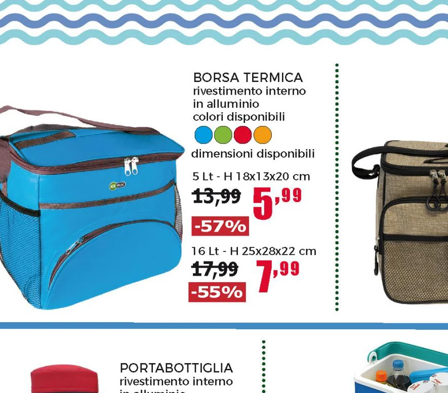 Borsa Termica in alluminio 5 litri