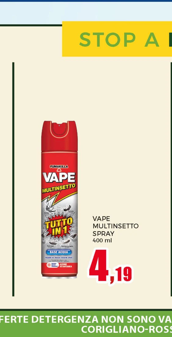 Spray multi-insetto