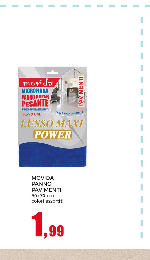 Panno super pesante pavimenti