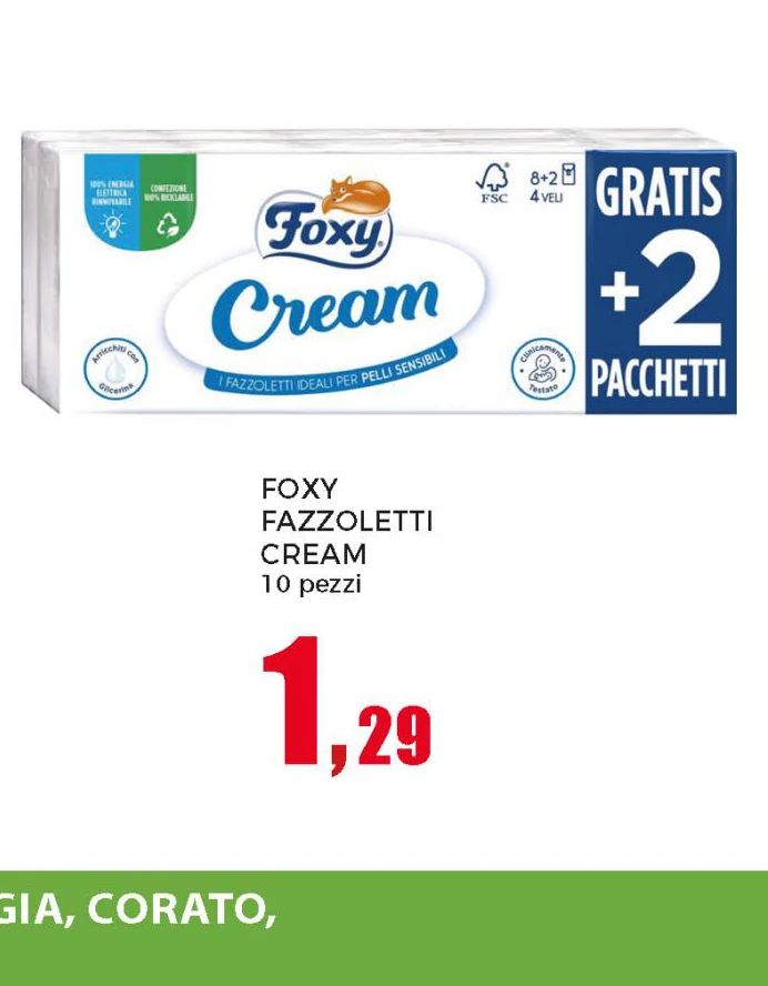 Fazzoletti Cream