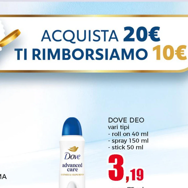 Deodorante roll-on, spray o stick