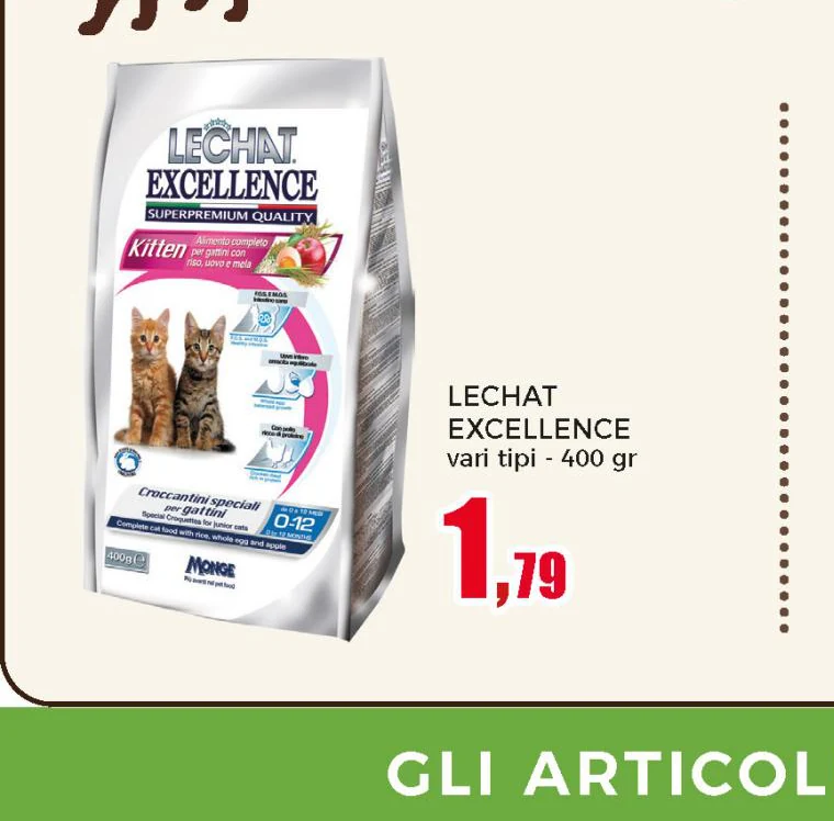 Crocchette Excellence per gatti