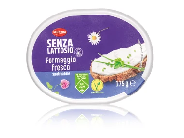 MILBONA Formaggio fresco spalmabile senza lattosio