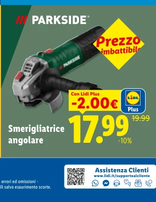 PARKSIDE Smerigliatrice angolare
