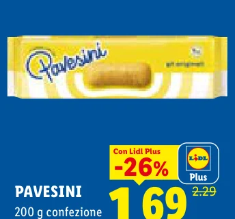 PAVESINI 200 g confezione