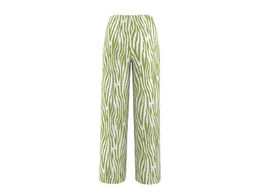 Esmara Pantaloni ampi da donna (verde)