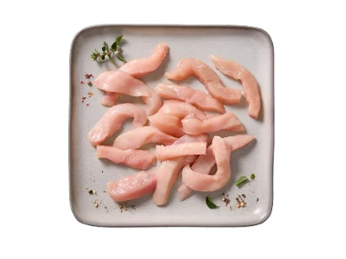 Straccetti di petto di pollo