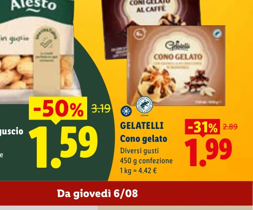 GELATELLI Cono gelato