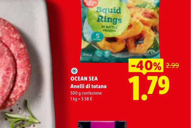 OCEAN SEA Anelli di totano