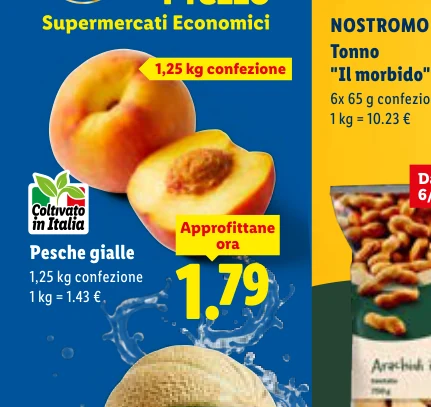 Pesche gialle