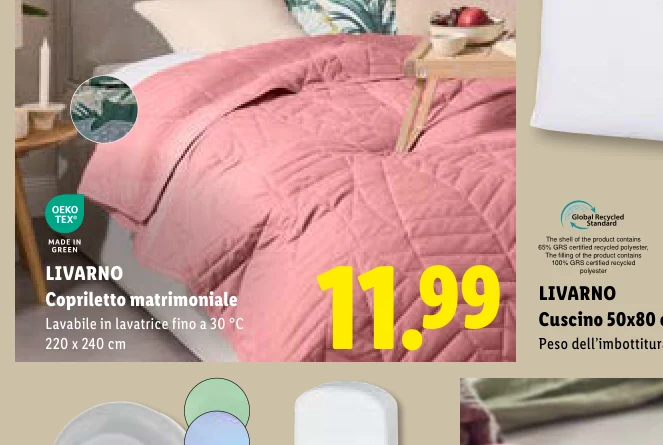 LIVARNO Copriletto matrimoniale