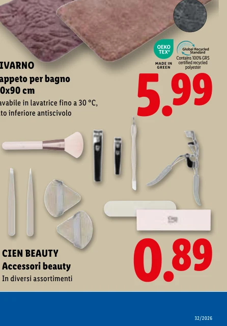 LIVARNO Tappeto per bagno 60x90 cm