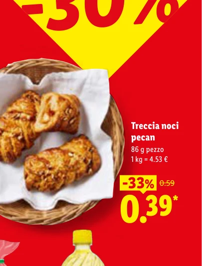 Treccia noci pecan