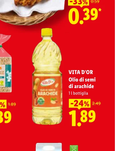 VITA D'OR Olio di semi di arachide