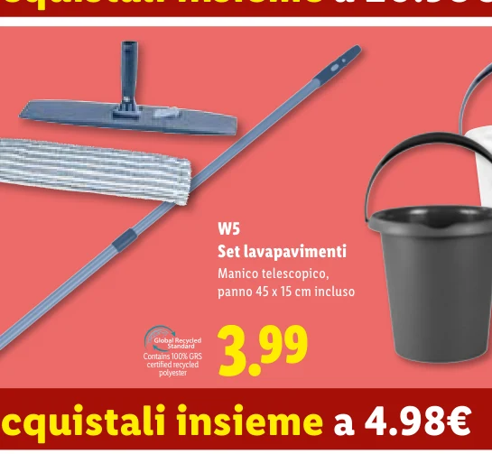 W5 Set lavapavimenti