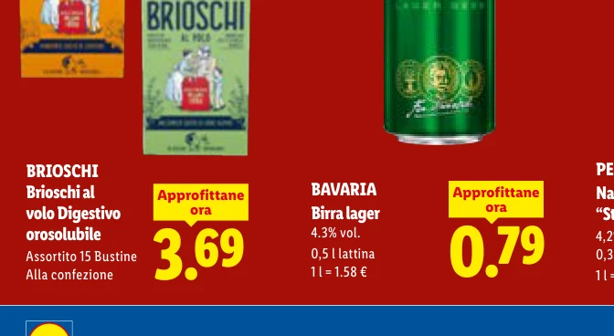 BAVARIA Birra lager 4. vol. 0,5 lattina