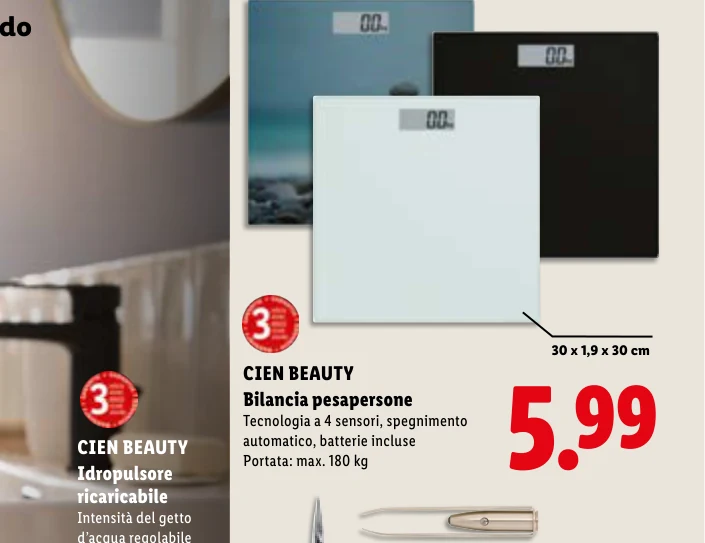 BEAUTY Bilancia pesapersone - Cien