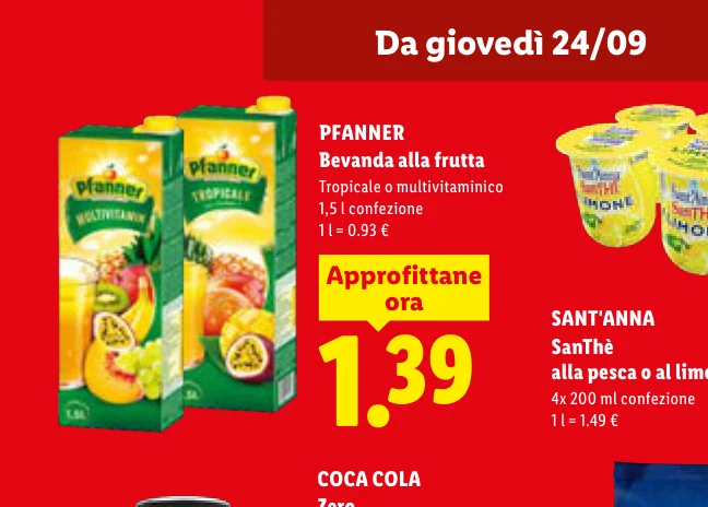 Bevanda alla frutta - Pfanner