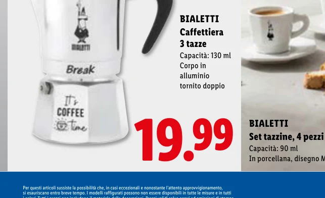 Caffettiera 3 tazze - Bialetti