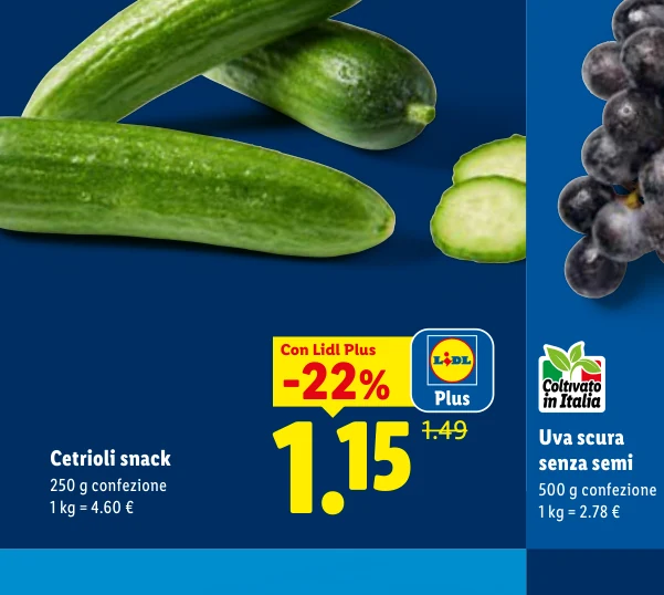 Cetrioli snack
