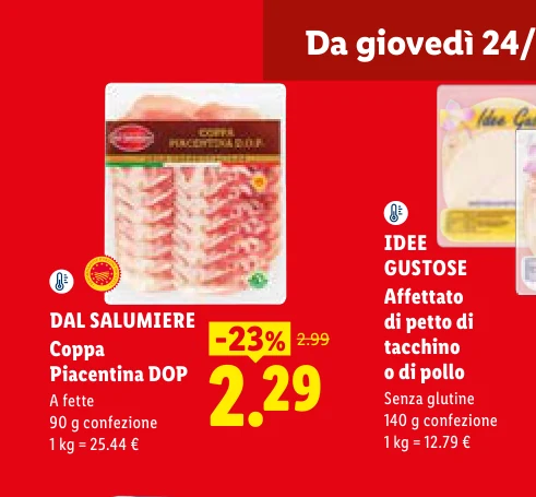 Coppa Piacentina DOP - Dal Salumiere