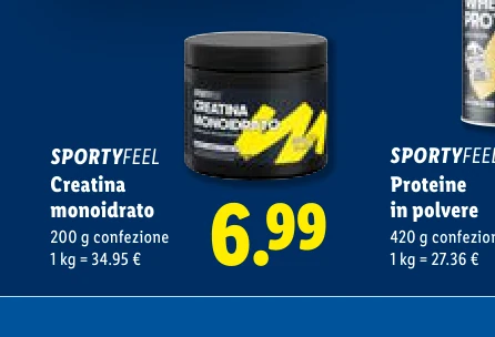 Creatina monoidrato - Sportyfeel