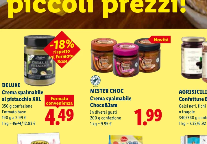 Crema spalmabile Choco&Jam - Mister Choc