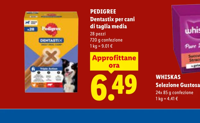 Dentastix per cani di taglia media - Pedigree